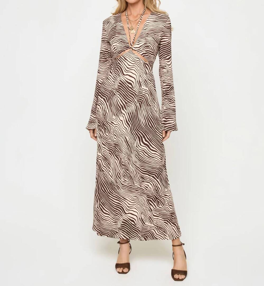 NEW L*SPACE say when maxi dress in you're an animal